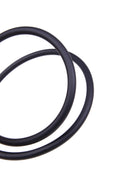 Italian Black Round Rubber Cord 5 mm — Sold by the Meter